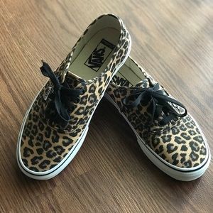 Custom Vans Classic Authentic - Leopard